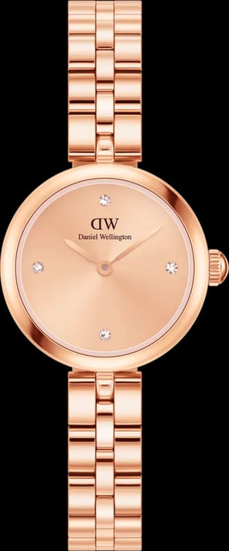 Daniel Wellington DW00100720 Elan Lumine Unitone round watch in rose gold steel