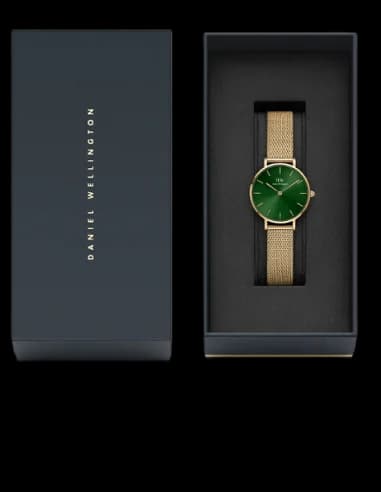 Montre Daniel Wellington DW00100479 femme verso boîtier or
