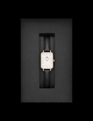 Montre Daniel Wellington DW00100434 femme détail cadran blanc