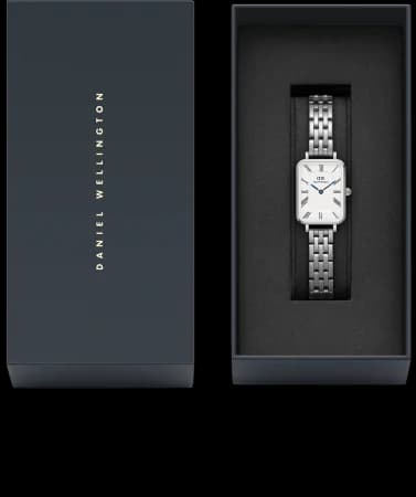 Montre Daniel Wellington DW00100691 femme détail bracelet acier