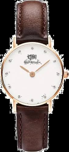 Montre Femme Daniel Wellington Classy Bristol DW00100062 Marron