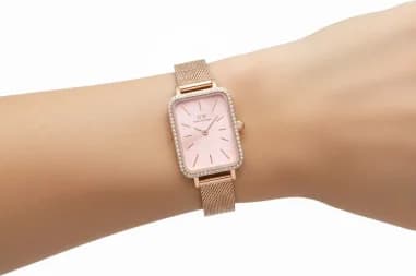 Montre Daniel Wellington DW00100669 femme verso boîtier or rose