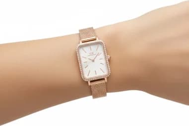 Montre Daniel Wellington DW00100674 femme verso boîtier or rose