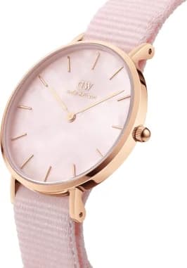 Montre Femme Daniel Wellington Petite Coral 32mm DW00100515 cadran rose nacre vue 2