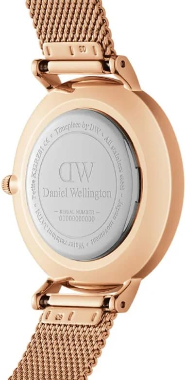 Montre Femme Daniel Wellington Petite Lumine Bezel Melrose DW00100663 cadran rose nacre vue 3