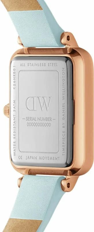 Montre Daniel Wellington DW00100638 femme détail cadran bleu