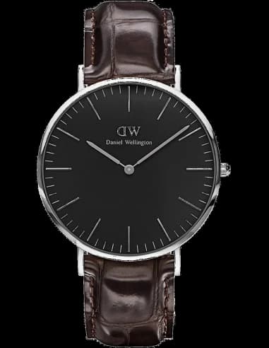 Montre Homme Daniel Wellington Classic Black York Silver DW00100134
