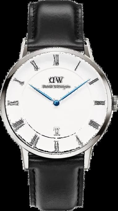 Montre Homme Daniel Wellington Dapper Sheffield 1121DW Cuir noir