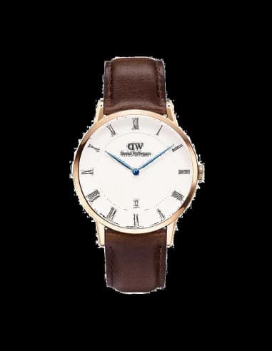 Montre Mixte Daniel Wellington Dapper DW00100094 Brun