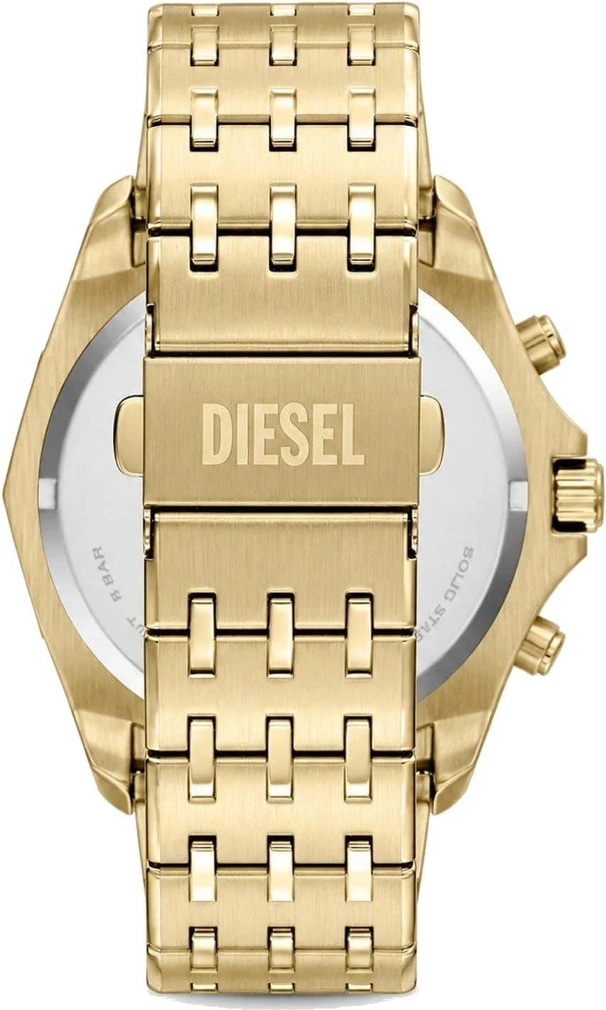 Montre Diesel DZ4707 homme détail cadran or