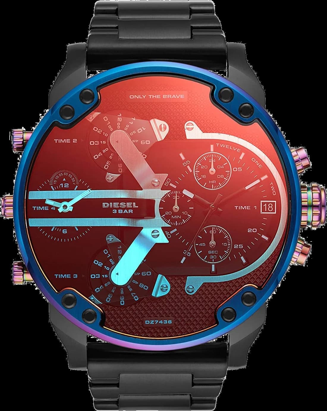 Montre Diesel DZ7436 homme vue de profil