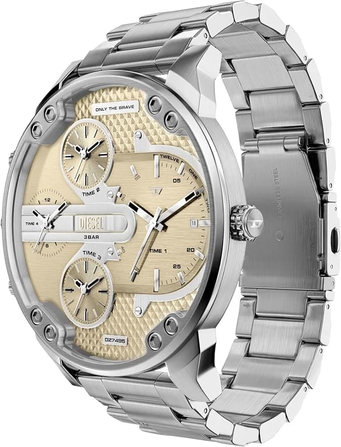 Montre Diesel DZ7495 homme vue de profil