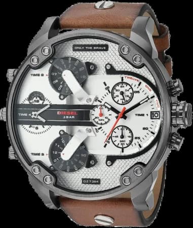Montre Diesel Mr Daddy DZ7394 noir multi-fonctions cadran XXL