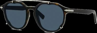 Lunettes de soleil Dior DIORBLACKSUIT RI rondes double pont