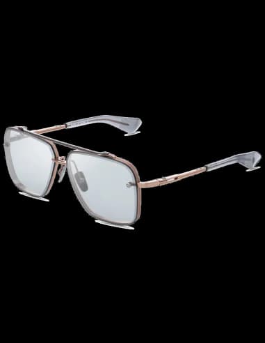 Lunettes de soleil DITA Mach Six DTS121-62 Or rose