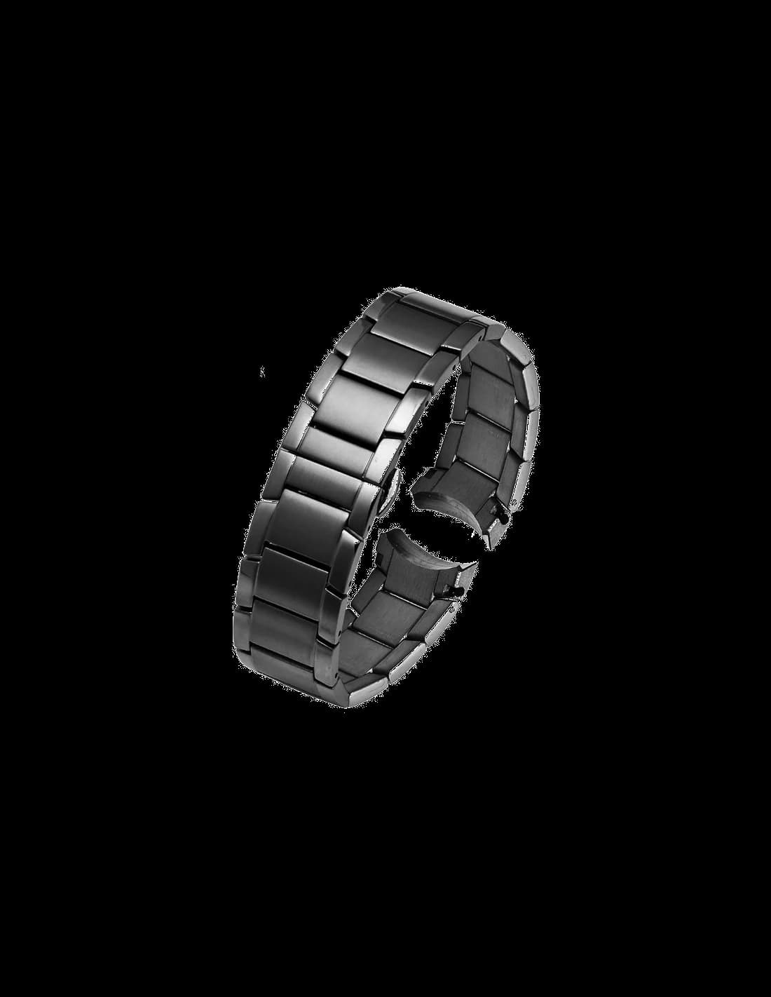 Emporio Armani AR2453 Original Black Stainless Steel Strap 22mm vue 2