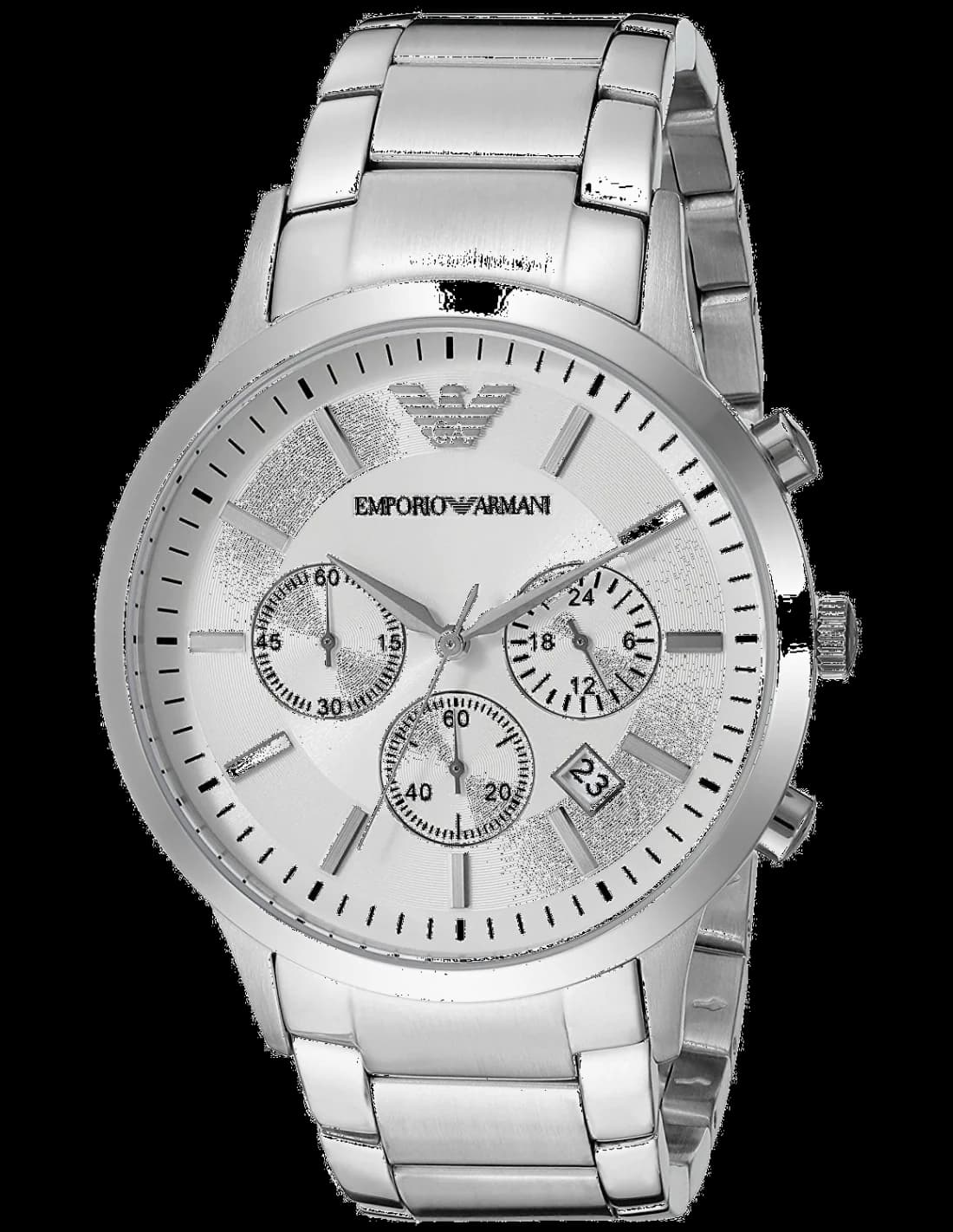 Emporio Armani AR2459 Silver Women's Watch vue 2