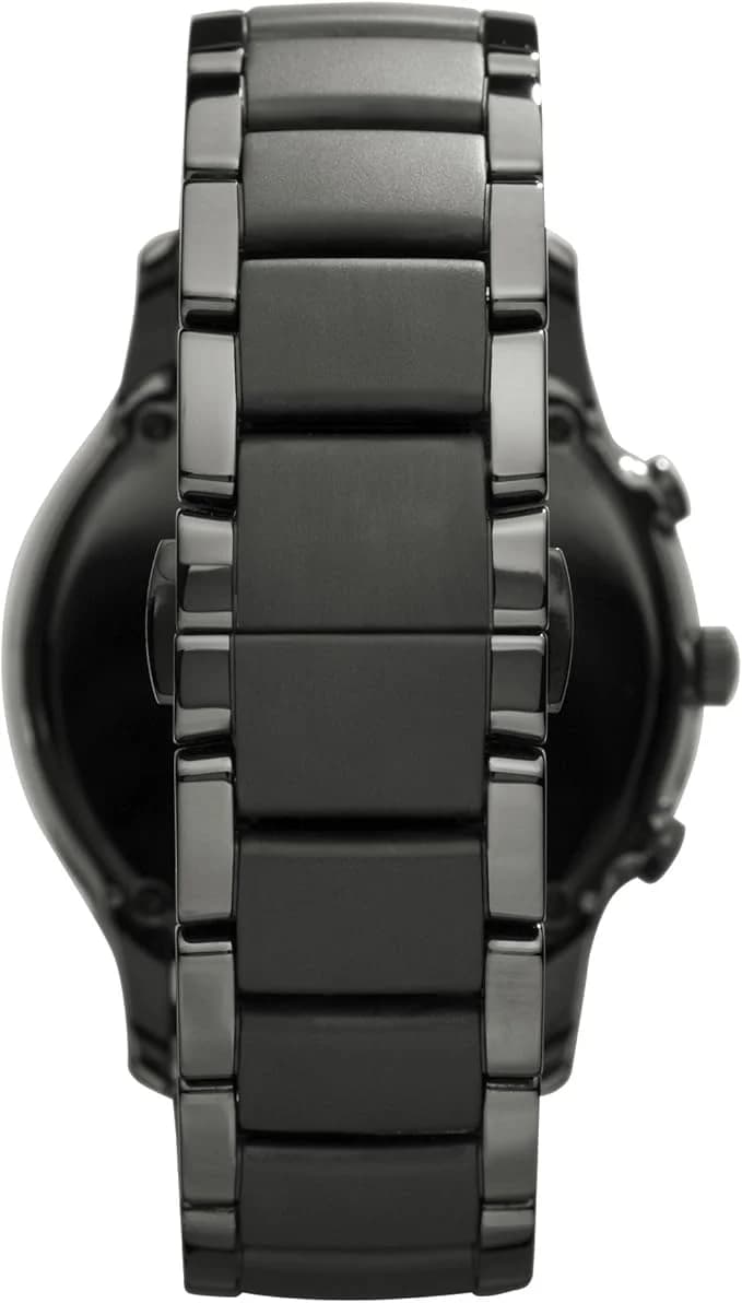 Montre Emporio Armani AR1452 homme verso boîtier noir