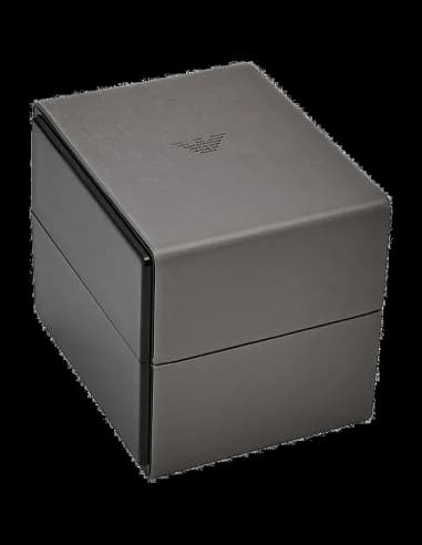 Montre Emporio Armani AR60023 femme détail cadran argent
