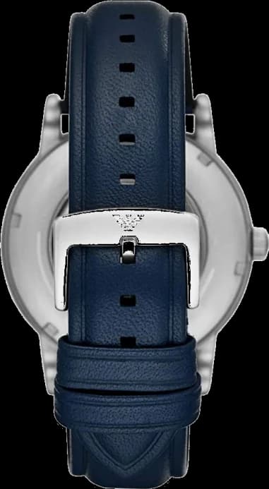 Montre Emporio Armani AR60030 homme détail cadran bleu