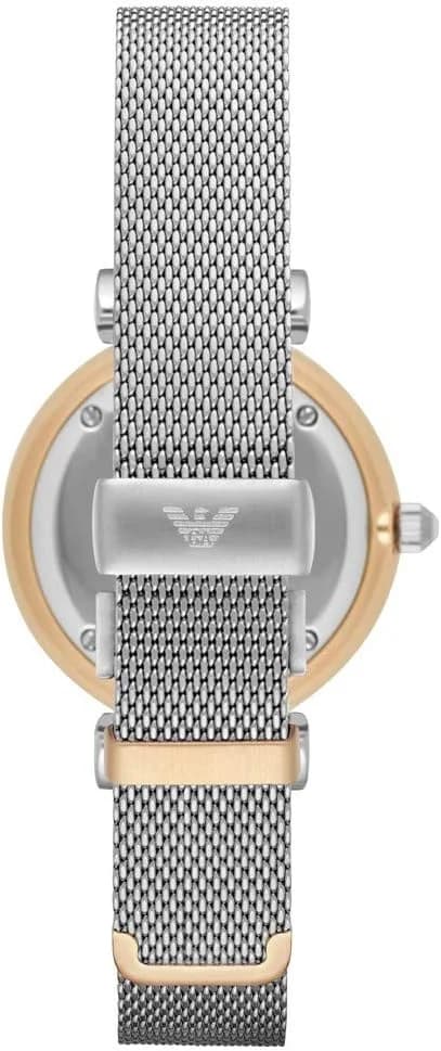 Montre Emporio Armani AR2068 femme détail cadran nacre