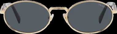 Prada PR 65ZS Oval Women's Sunglasses vue 3