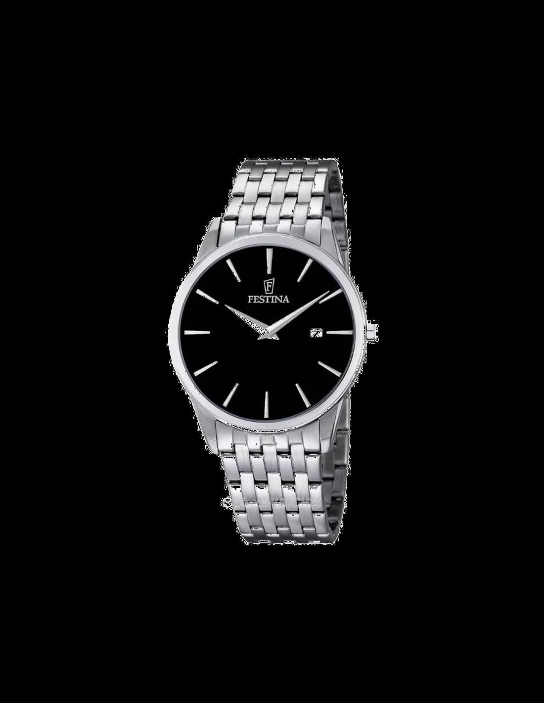 Festina F6833/2 Silver Analog Display Men's Watch vue 2