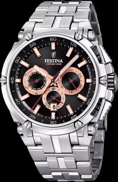 Montre Festina F20327/8 homme vue de profil