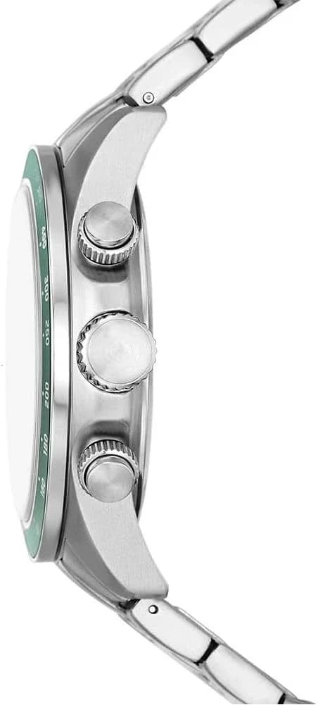 Montre Fossil BQ2878 homme détail cadran vert