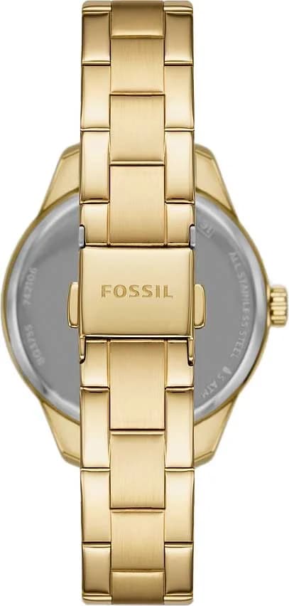 Montre Fossil BQ3755 femme détail cadran argent