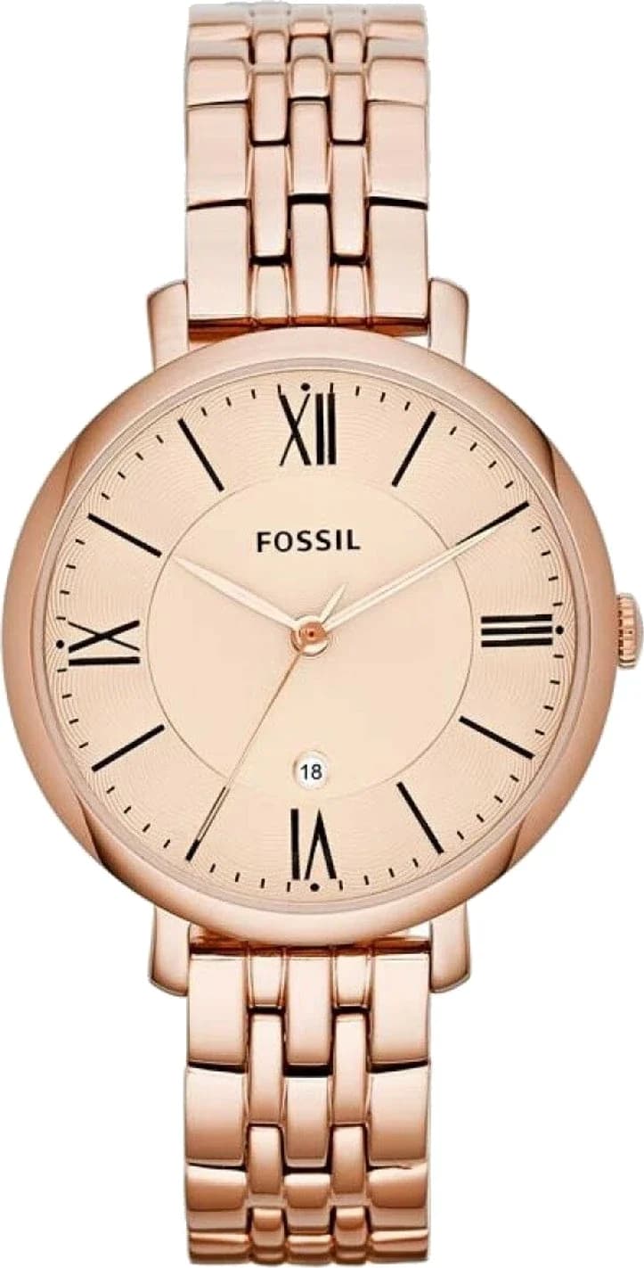 Montre Fossil ES3435 femme cadran rose bracelet acier