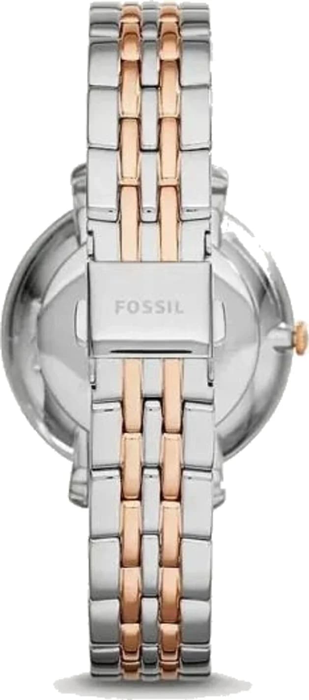 Montre Fossil ES3634 femme détail bracelet acier