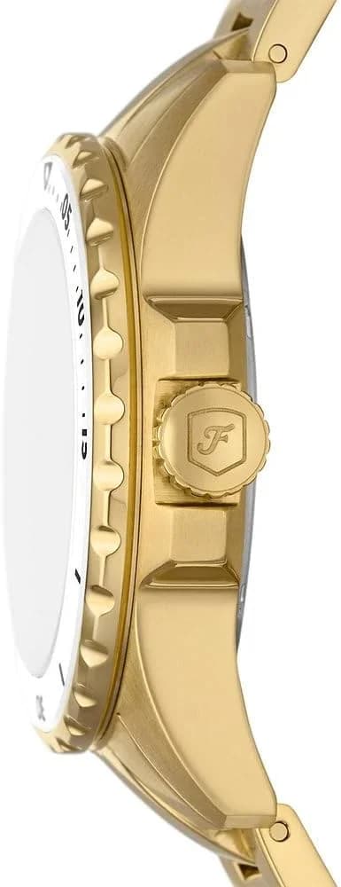 Montre Fossil ES5350 femme détail cadran blanc