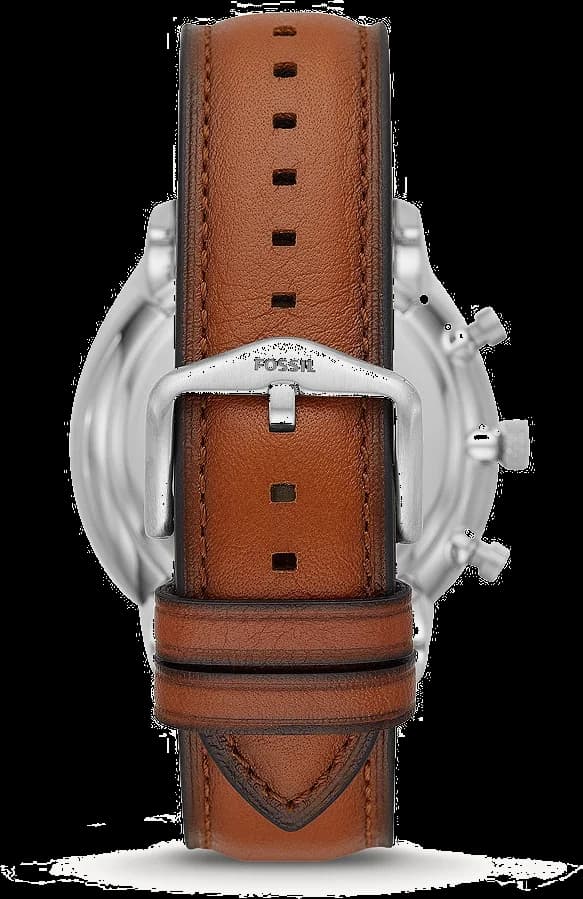 Gros plan sur le cadran vert de la Fossil FS5735
