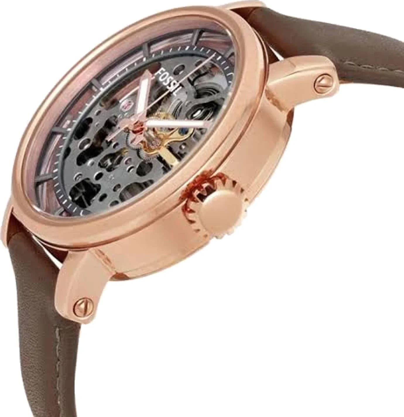 Montre Fossil ME3089 femme détail cadran gris