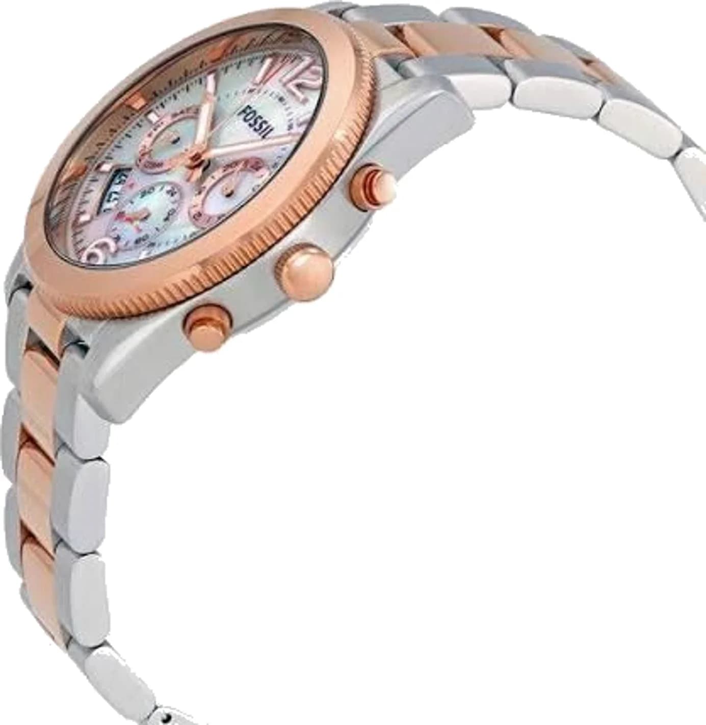 Montre Fossil ES4135 femme détail cadran nacre