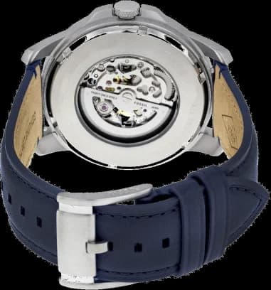 Montre Fossil ME3111 homme détail cadran blanc