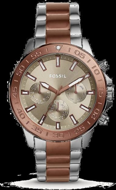 Fossil Bannon BQ2502 brown dial men's watch
