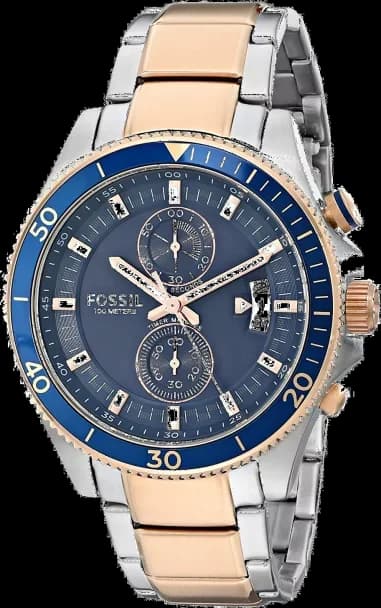 Montre Homme Fossil Wakefield CH2954 Or vue 3
