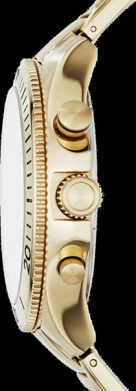 Montre Homme Fossil Wakefield CH2974 Dorée jaune lunette tournante