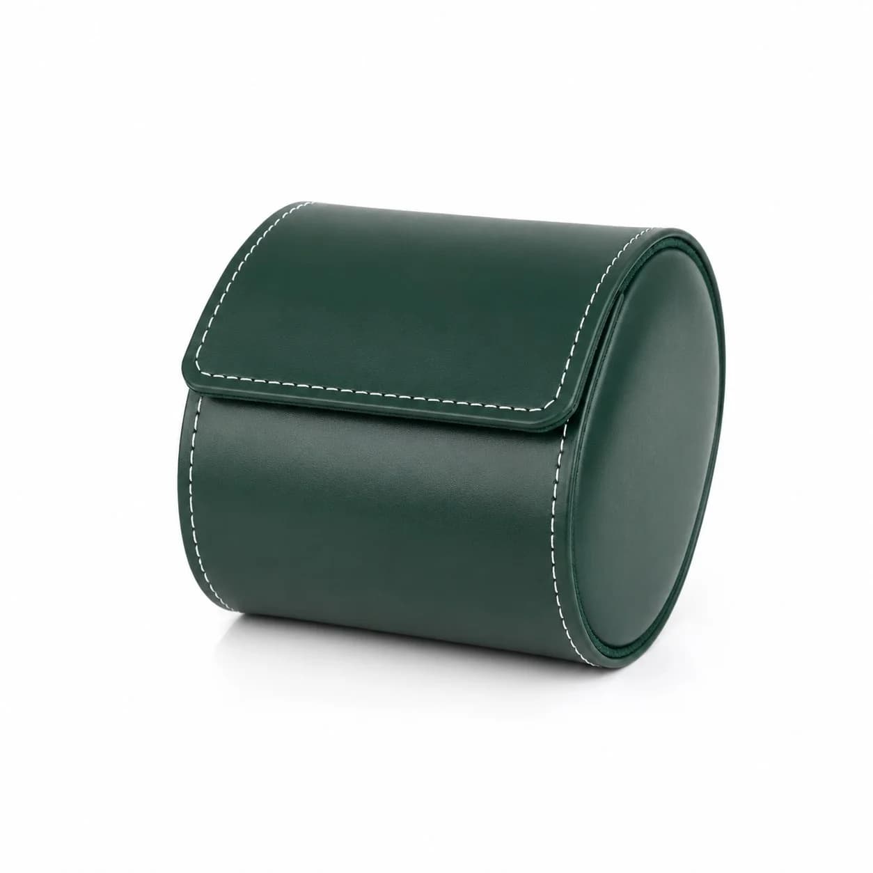 Trieste Green Travel Pouch 1 Watch Flap Closure Composite Faux Leather vue 3