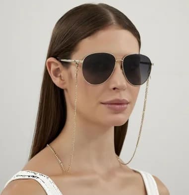 Lunettes de soleil Gucci GG1088S forme pilote en métal vue 2