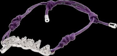 Bracelet cordon Guess ajustable logo incrusté de cristaux