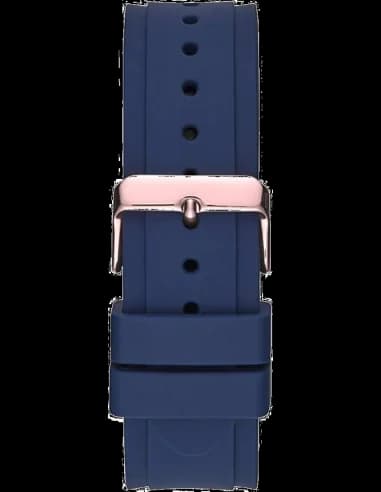Montre Guess Collection W1049G2 homme détail cadran bleu