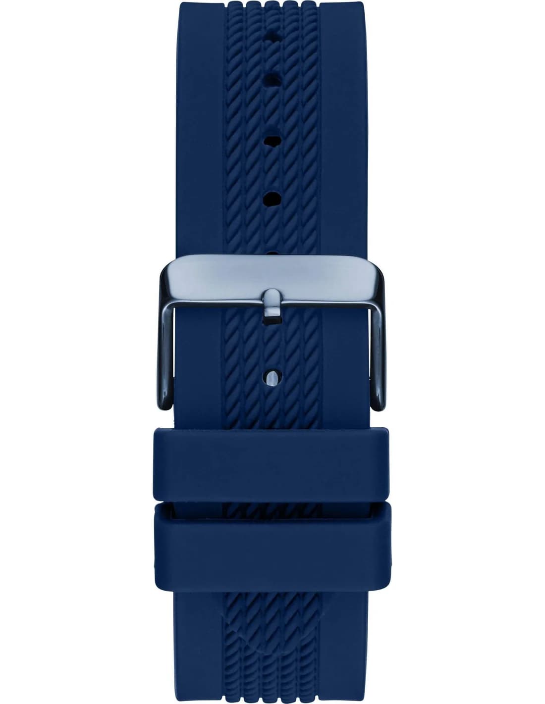 Guess GW0051G4 côté fond de boîtier bleu