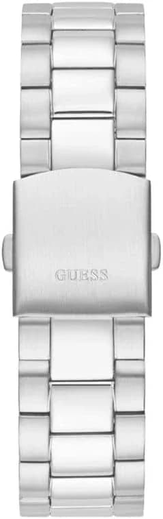 Montre Homme Guess Connoisseur GW0265G6 bracelet et cadran argent vue 7