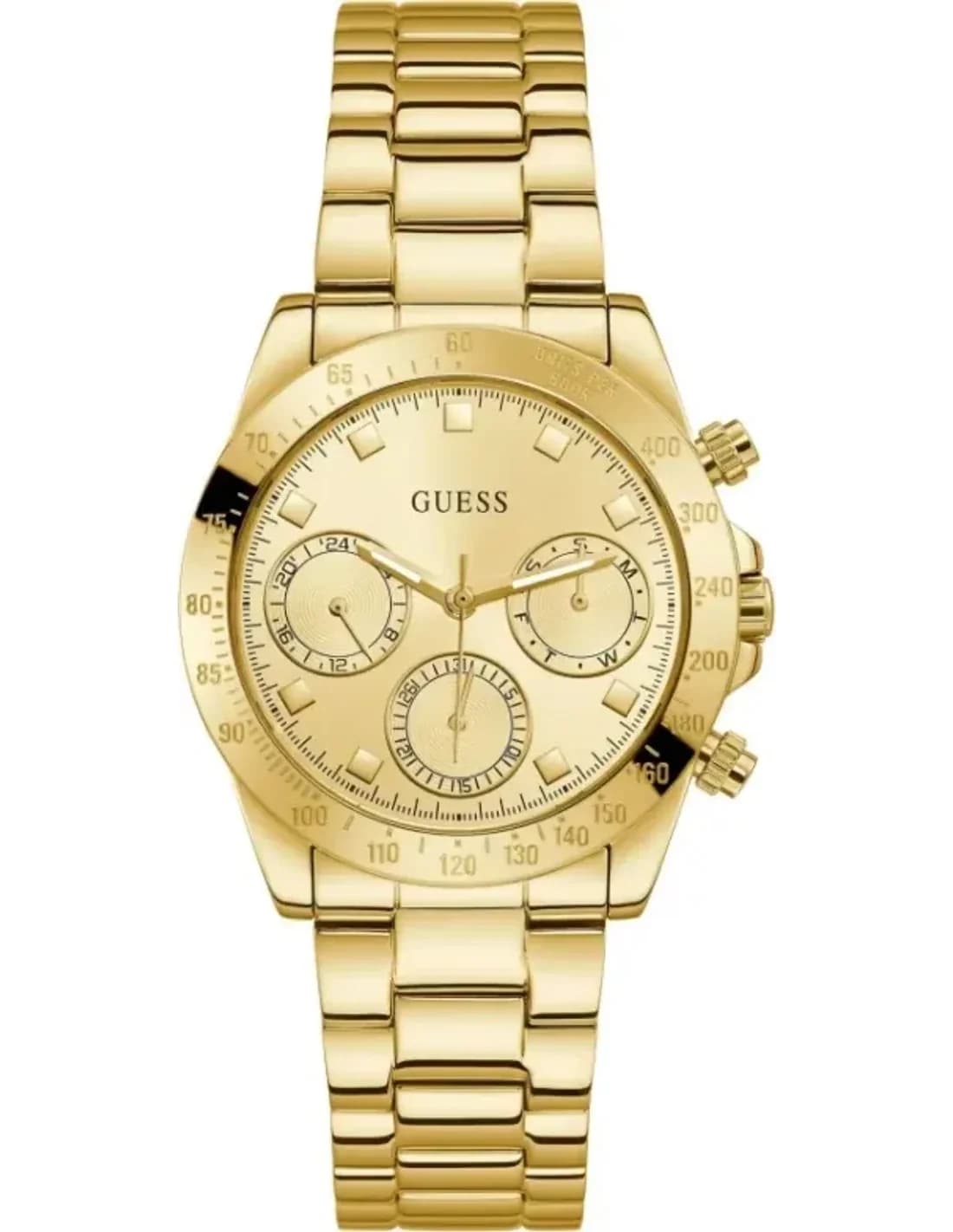 Guess GW0314L2 vue de côté, bracelet acier