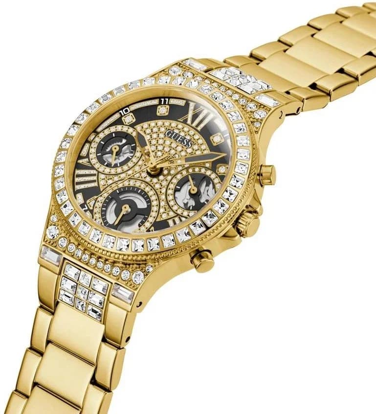 Guess GW0320L5 vue de côté, bracelet acier