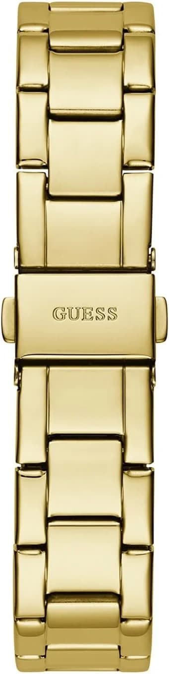 Montre Guess Cosmic GW0465L1 femme dorée, bracelet maillons acier vue 3