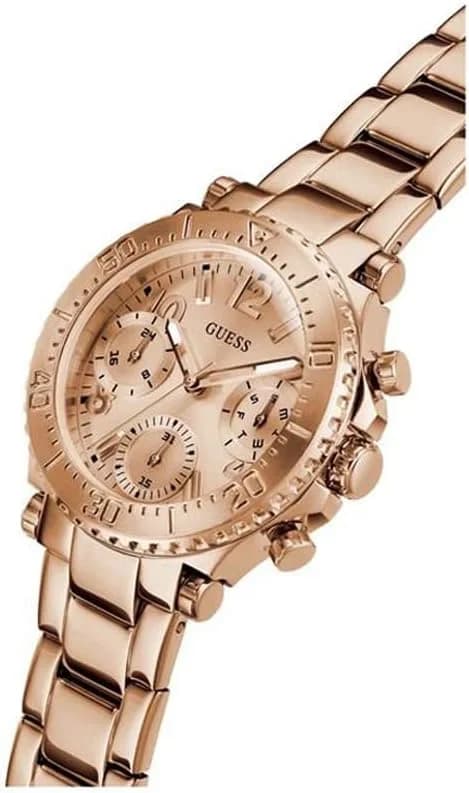Guess GW0465L2 vue de côté, bracelet acier